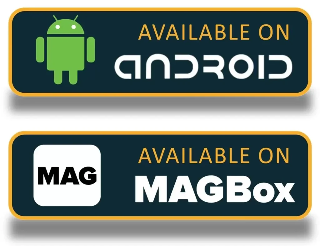 Android devices and MAG box compatible with IPTV Bunny IPTV service.